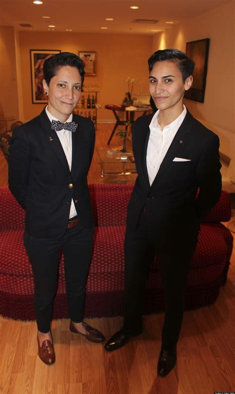 lesbian suits|Androgynous and Lesbian Wedding Attire .